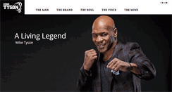 Desktop Screenshot of miketyson.com